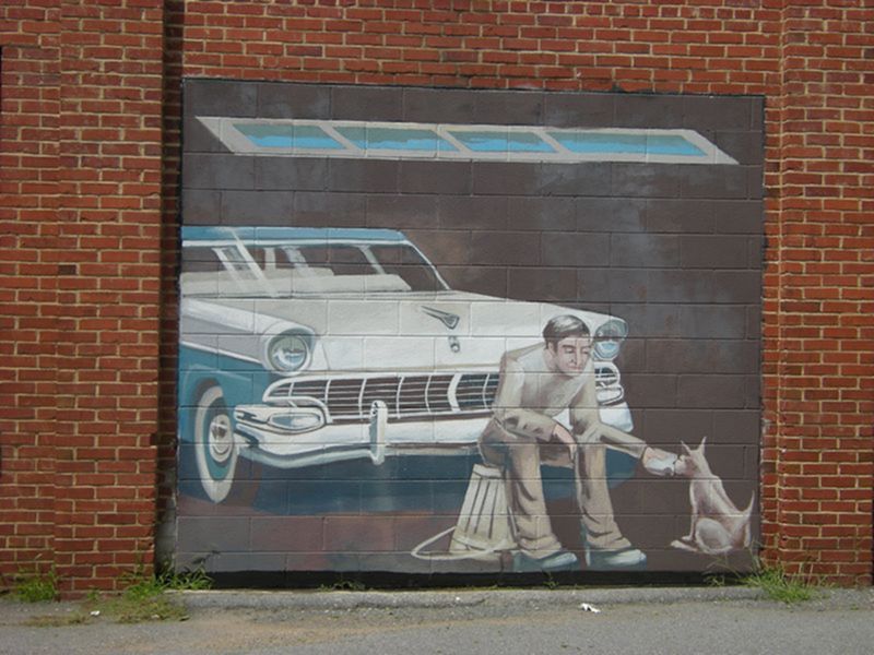 Ford Motors Luray Mural