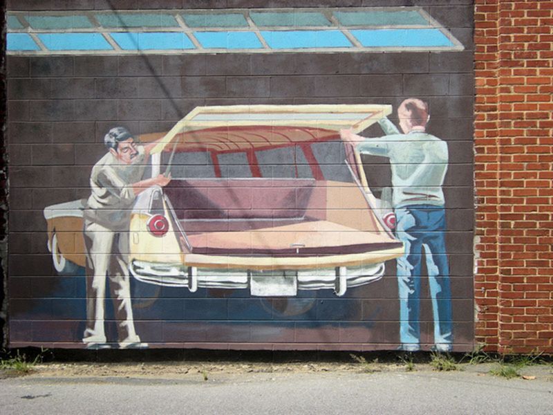 Ford Motors Luray Mural